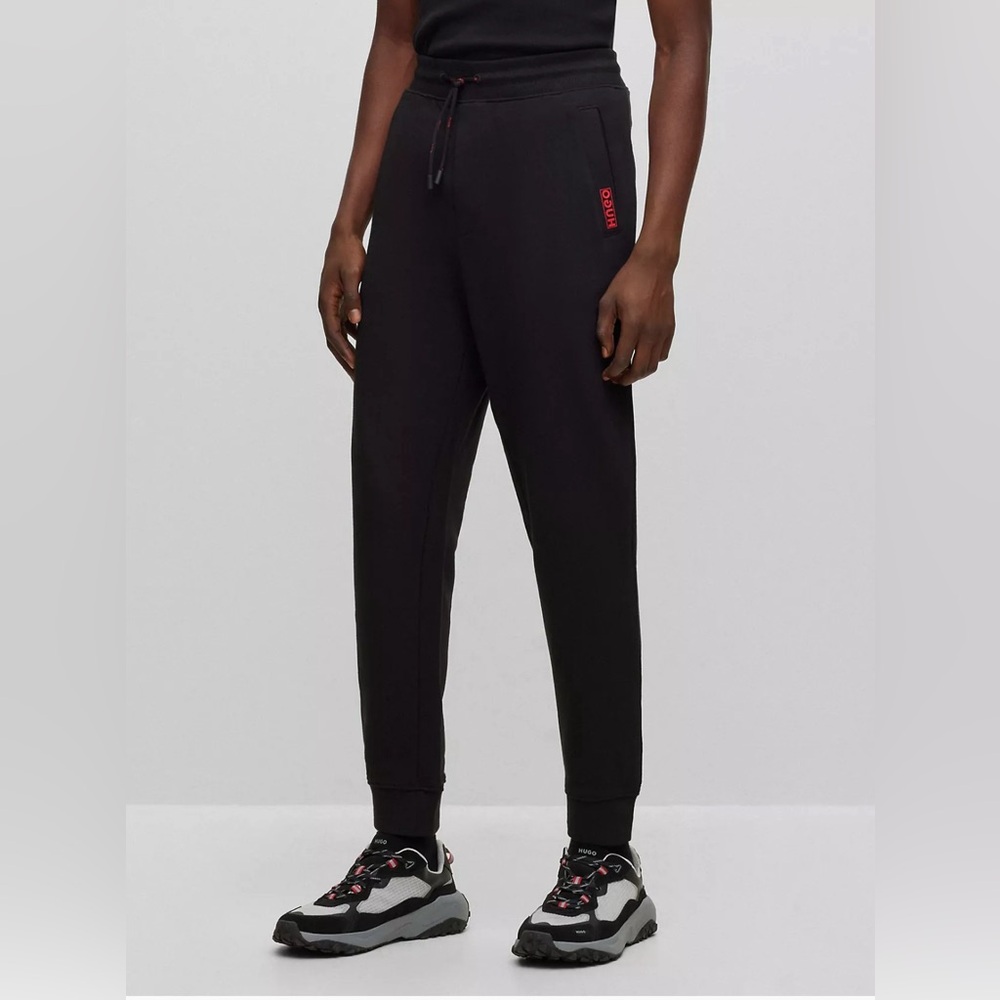 HUGO

Cotton Terry Tracksuit Bottoms with Logo Detail